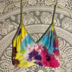 Tie Dye American Apparel Bralette